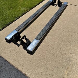 2018 Ram 2500 OEM chrome side steps